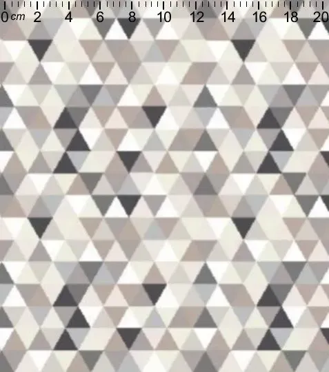 Nahřívací polštářek trojúhelníky béžové